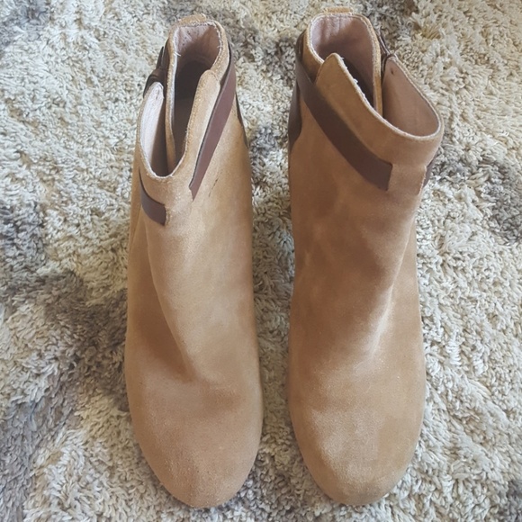 Madewell Aimee Ankle Suede Bootie Size 11 - Picture 2 of 7